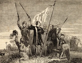 Columbus Taking Possession